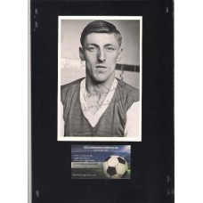 Signed picture of Billy McCullough the Arsenal footballer